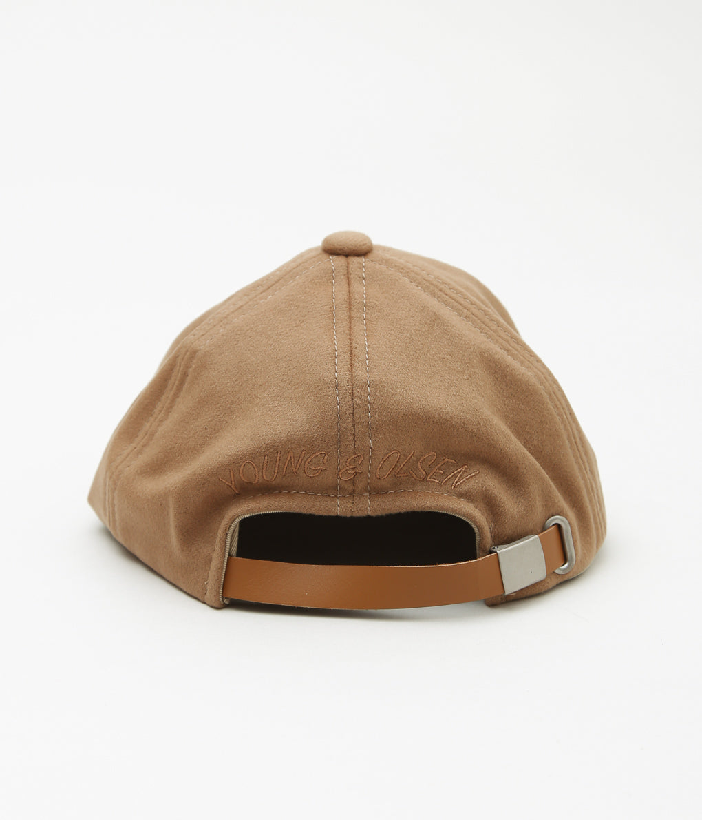 YOUNG&OLSEN THE DRYGOODS STORE ''Y&O CASHMERE CAP'' (CAMEL)