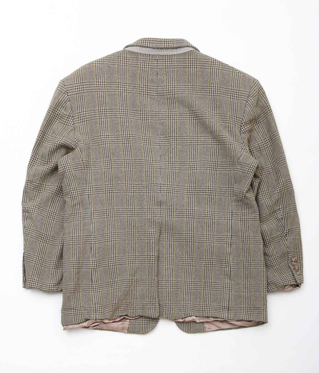 USED&VINTAGE ''BROOKS BROTHERS PLAID WOOL'' (BEIGE)