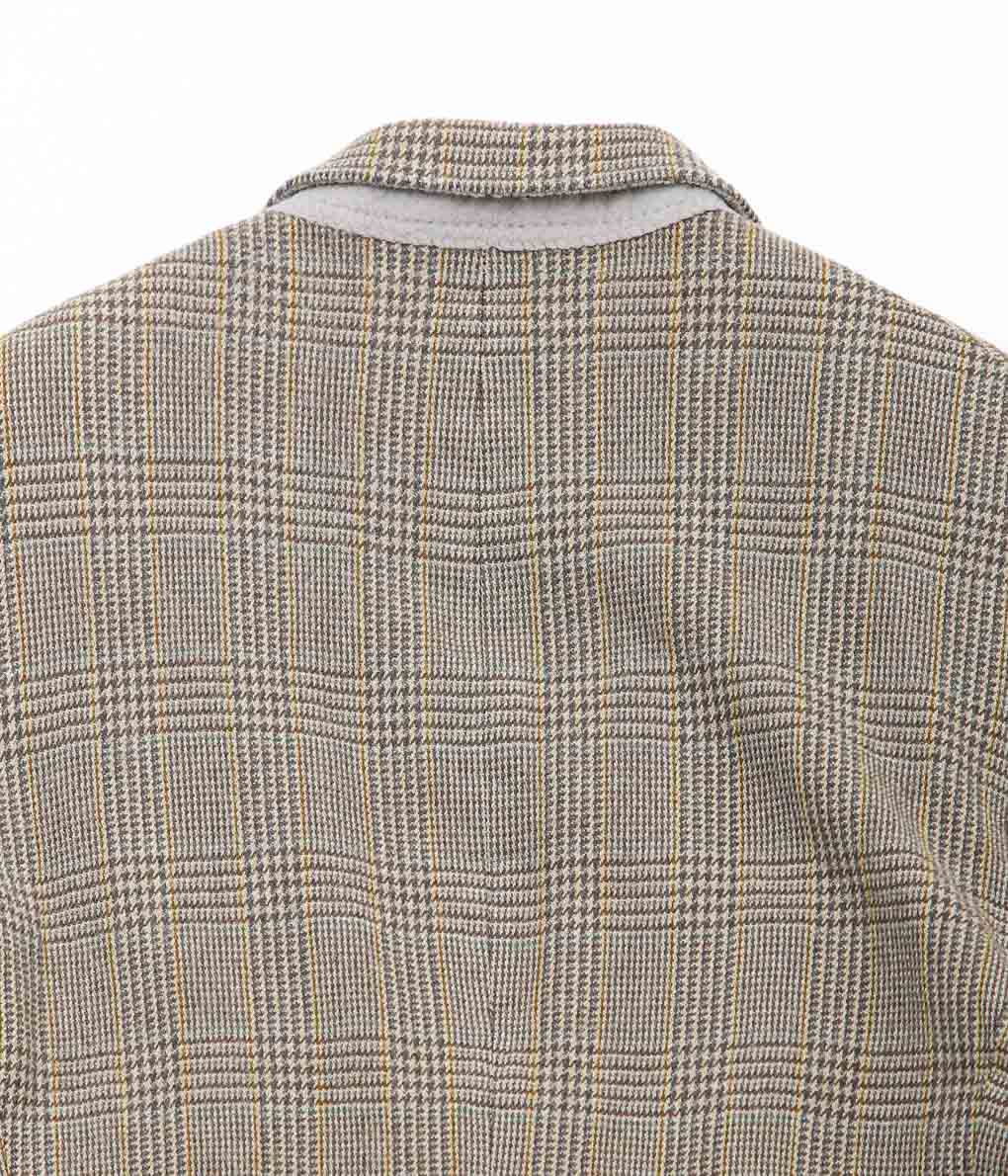 USED&VINTAGE ''BROOKS BROTHERS PLAID WOOL'' (BEIGE)