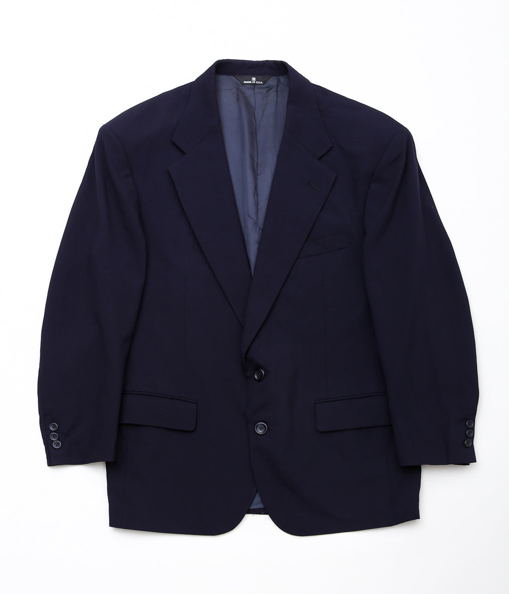 USED&amp;VINTAGE ''RALPH LAUREN NAVY BLAZER'' (NAVY)