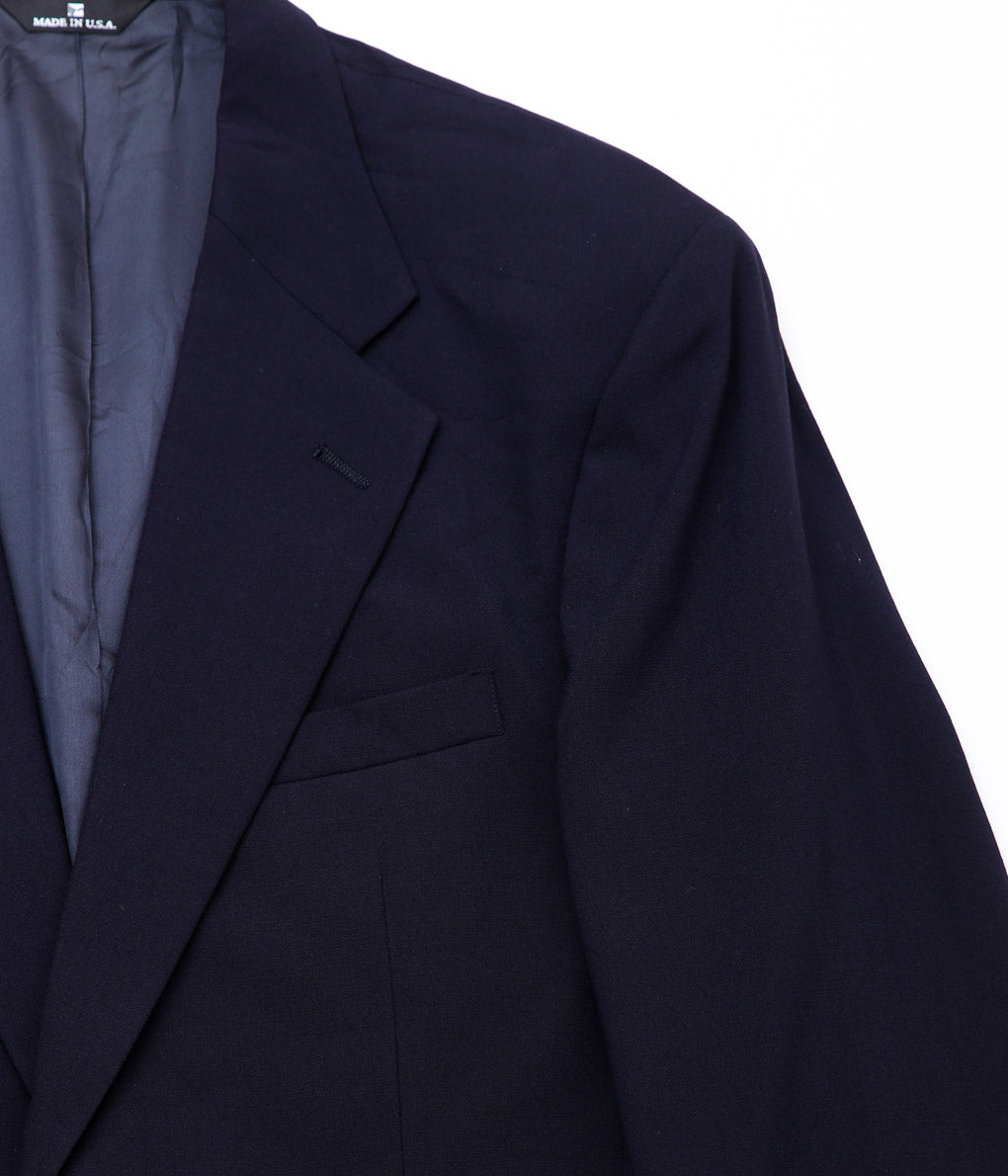 USED&amp;VINTAGE ''RALPH LAUREN NAVY BLAZER'' (NAVY)