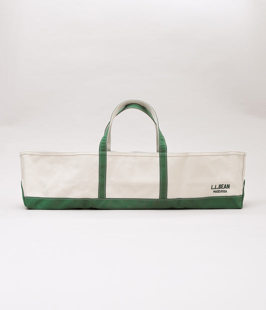 LL BEAN ''MAINE COAST CROQUET BOAT AND TOTE'' (DARK GREEN)