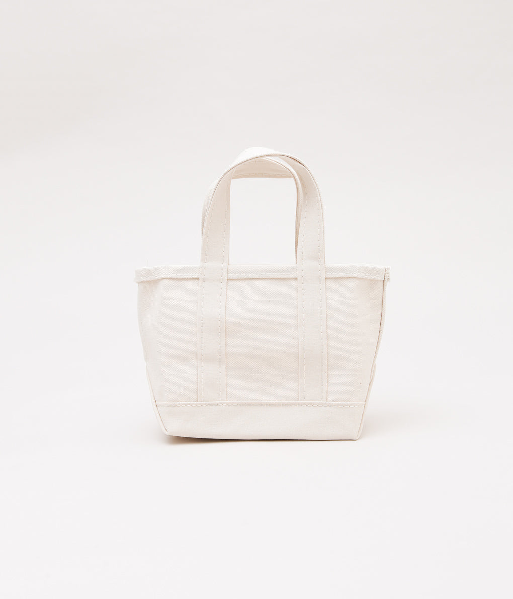 L.L. BEAN ''SOLID BOAT AND TOTE MINI'' (NATURAL)