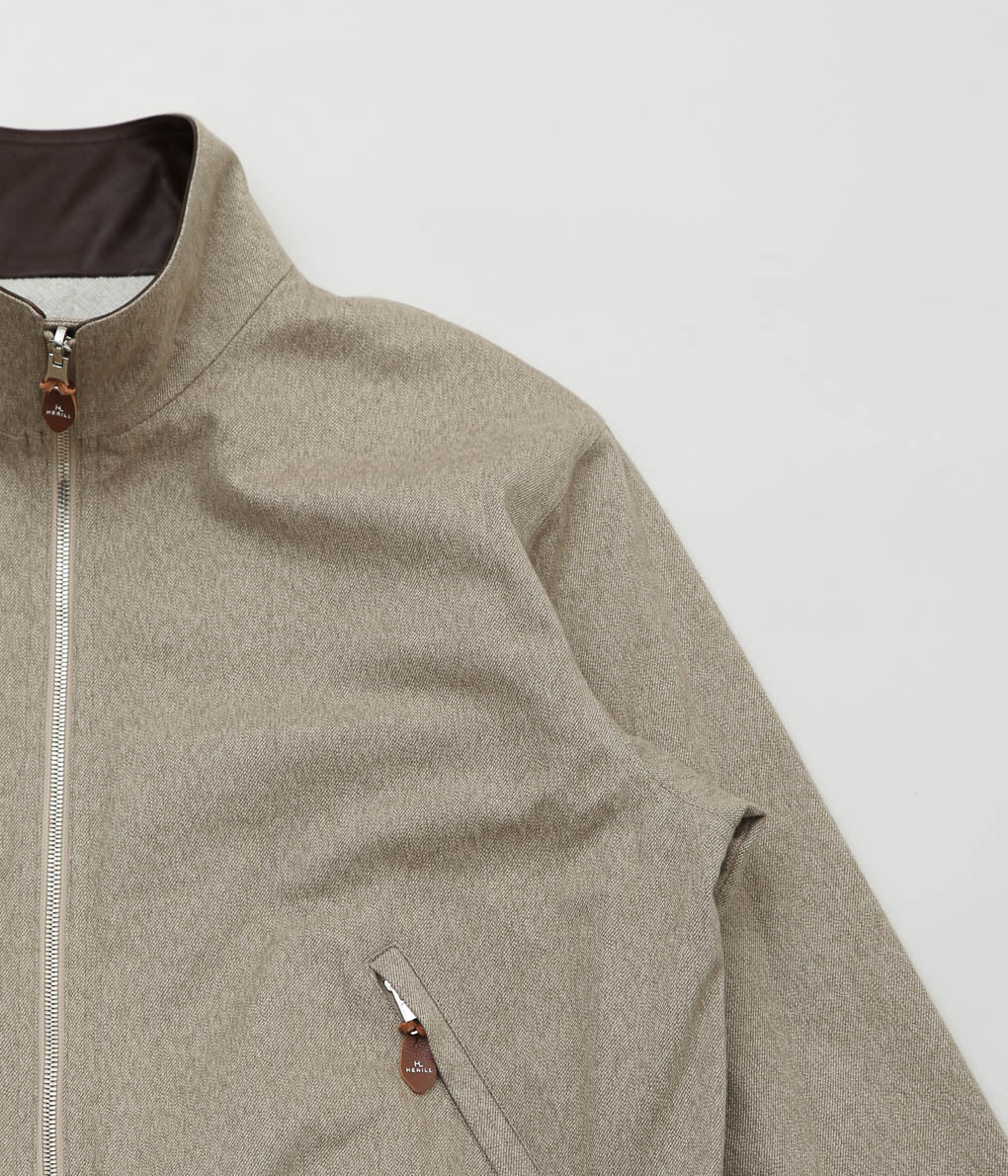 HERILL ''COTTON TWILL WEEKEND JACKET'' (BEIGE)