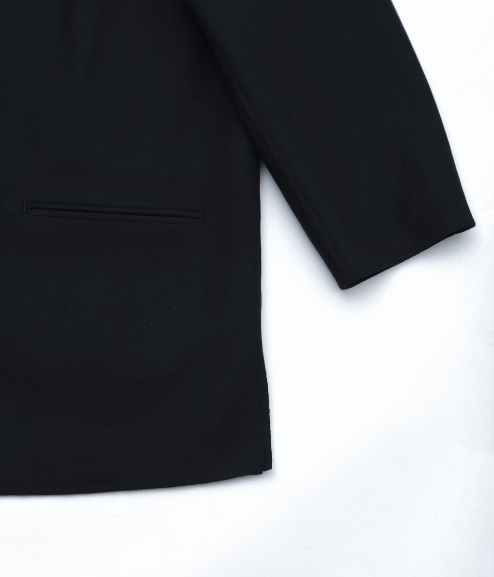 HERILL ''BLACKSHEEP CAR COAT'' (BLACK NAVY)