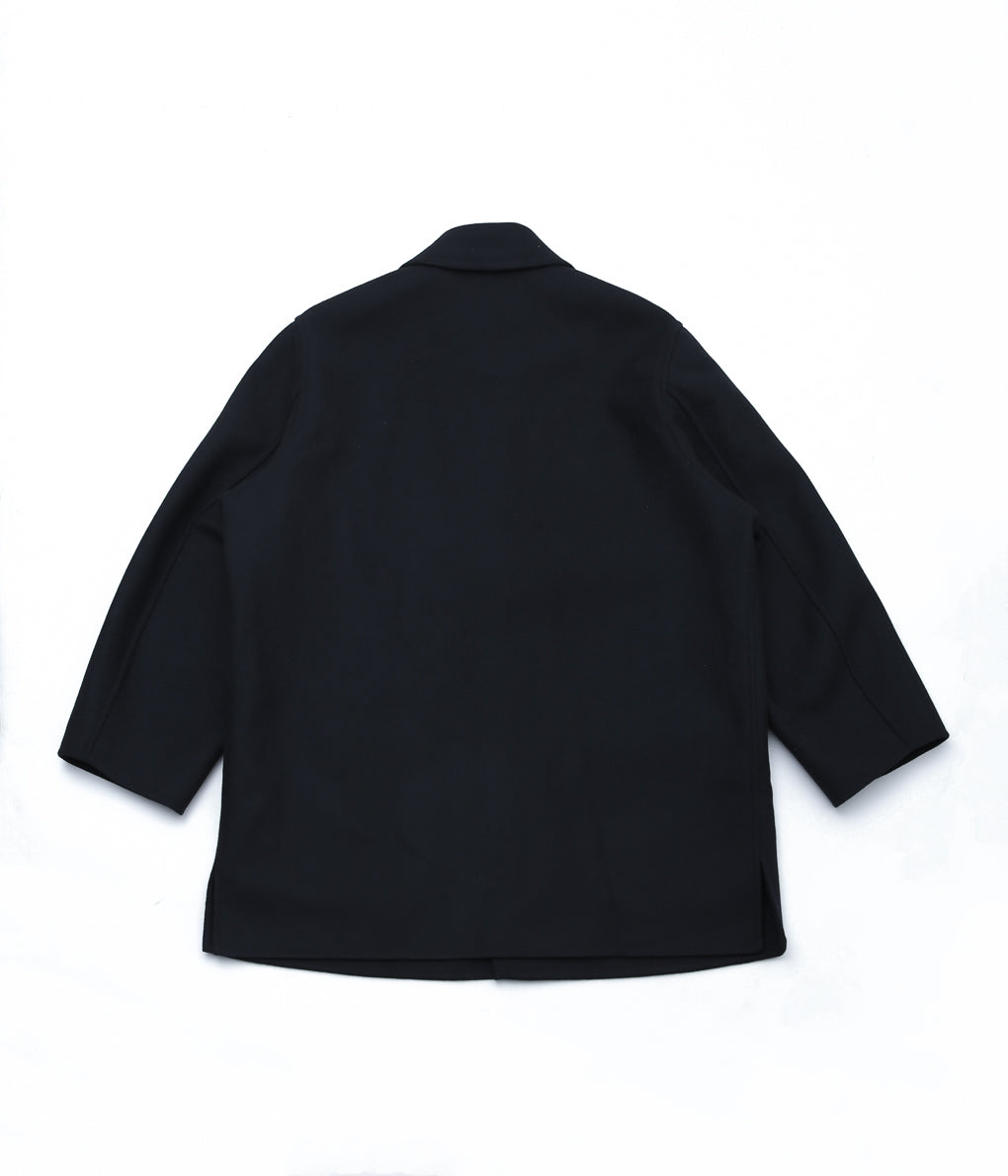 HERILL ''BLACKSHEEP CAR COAT'' (BLACK NAVY)