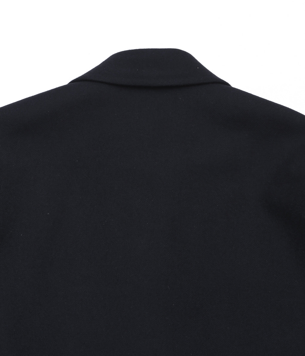 HERILL ''BLACKSHEEP CAR COAT'' (BLACK NAVY)