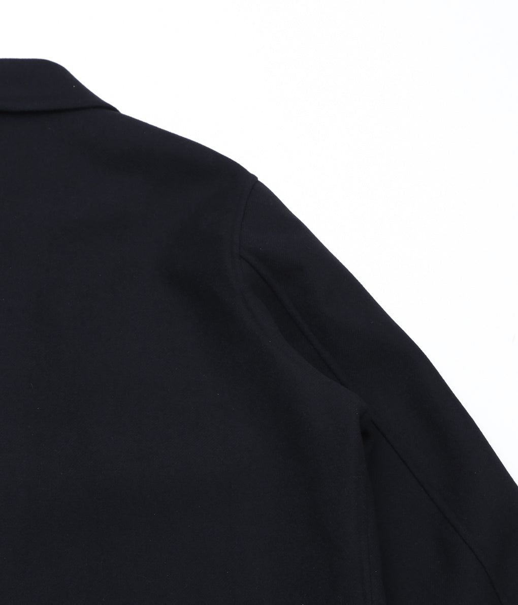 HERILL ''BLACKSHEEP CAR COAT'' (BLACK NAVY)