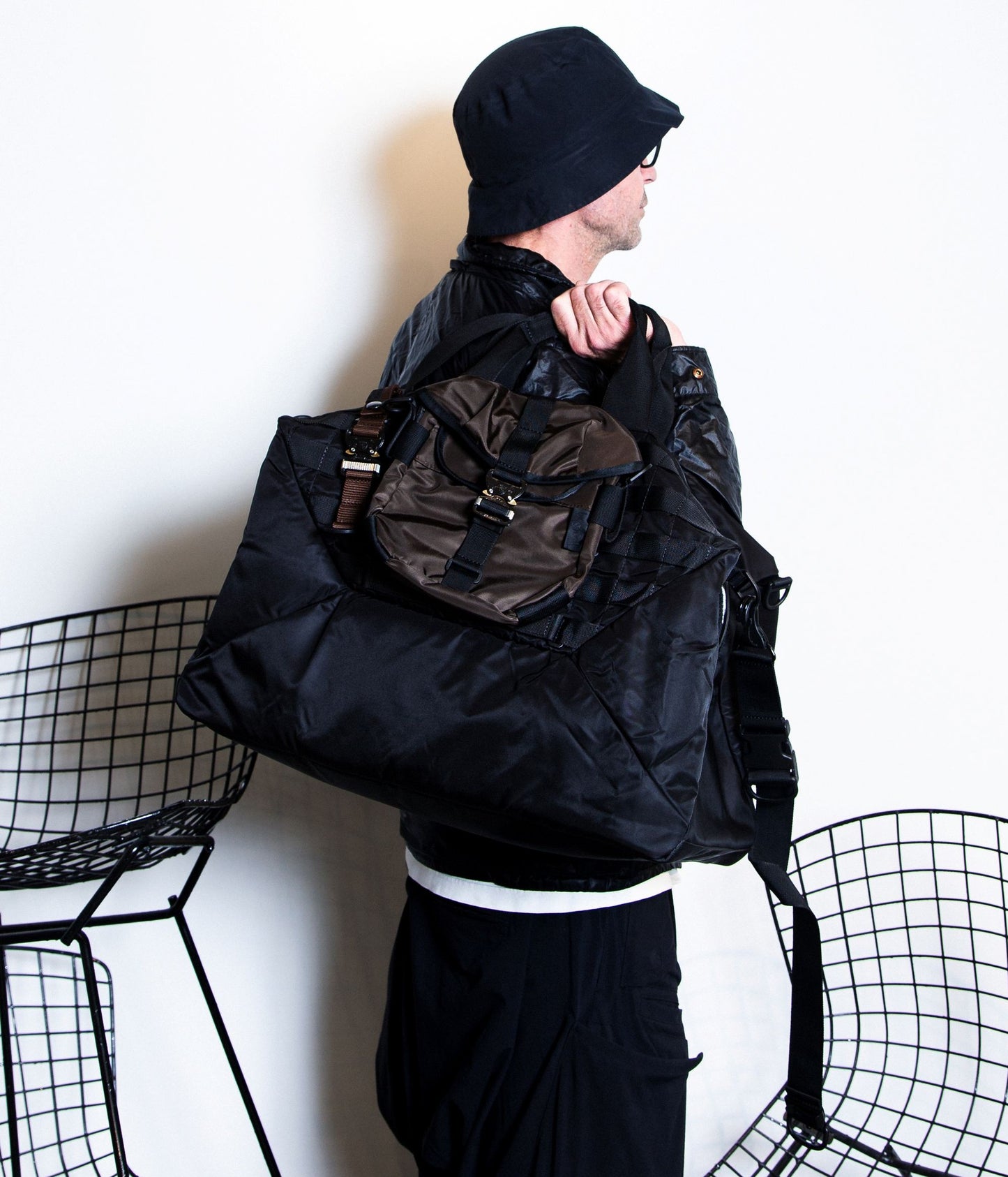 BAGJACK ''TRAVEL DUFFLE L'' (NIPO BLACK)