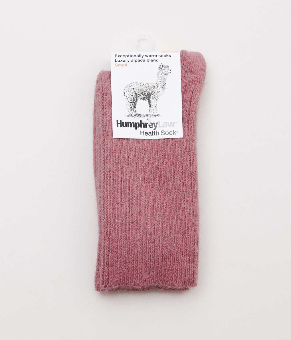 HUMPHREY LAW ''BULKY ALPACA WOOL BLEND'' (OLD ROSE)