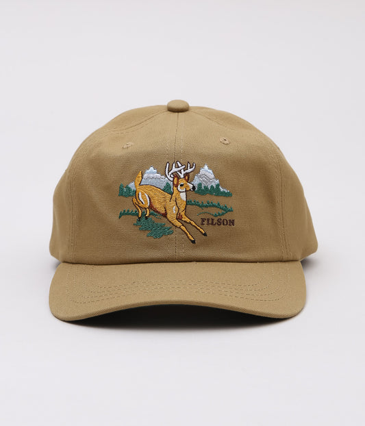 FILSON "DRY TIN LOW PROFILE LOGGER CAP"(GOLD TAN)