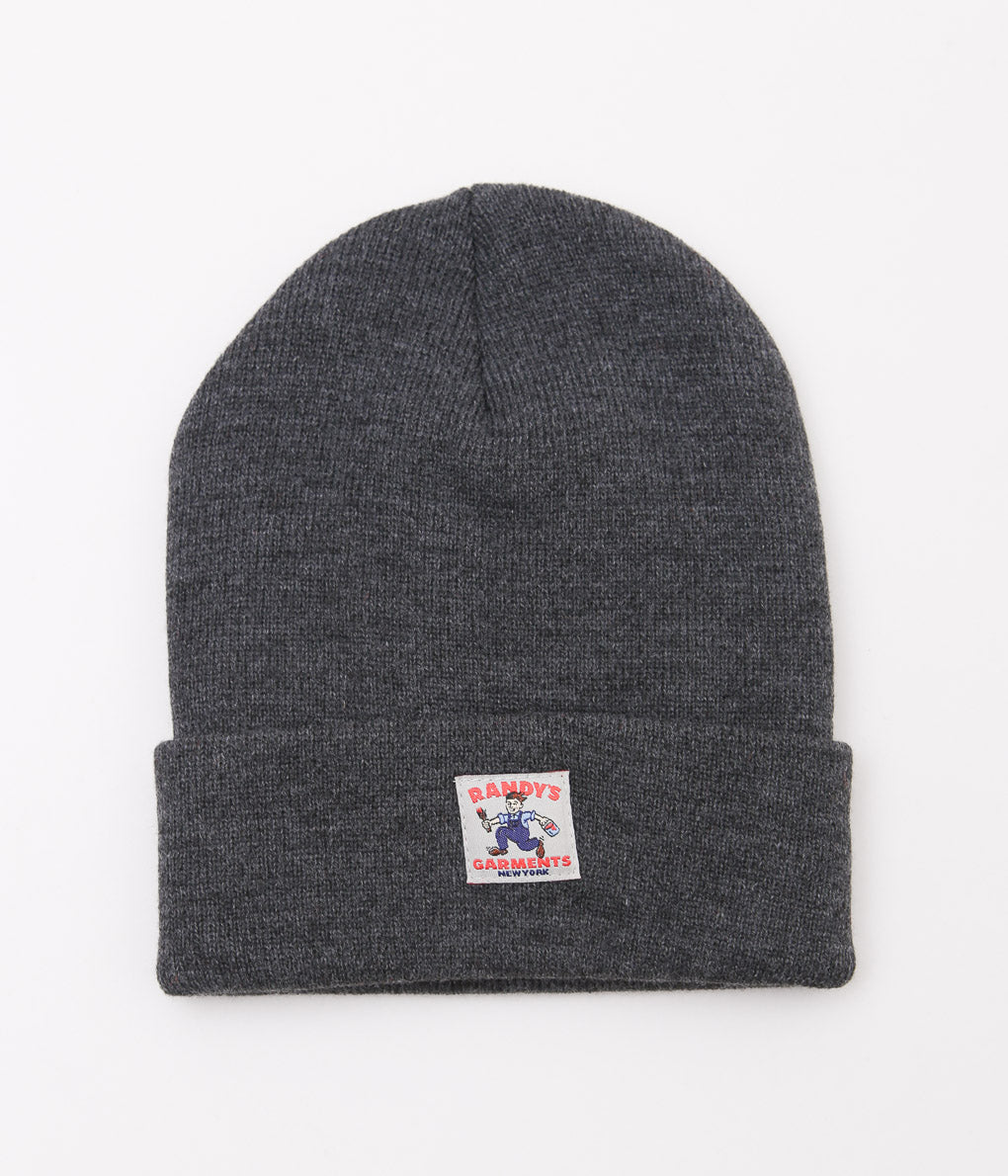 RANDY'S GARMENTS ''CUFF BEANIE'' (DARK GREY)