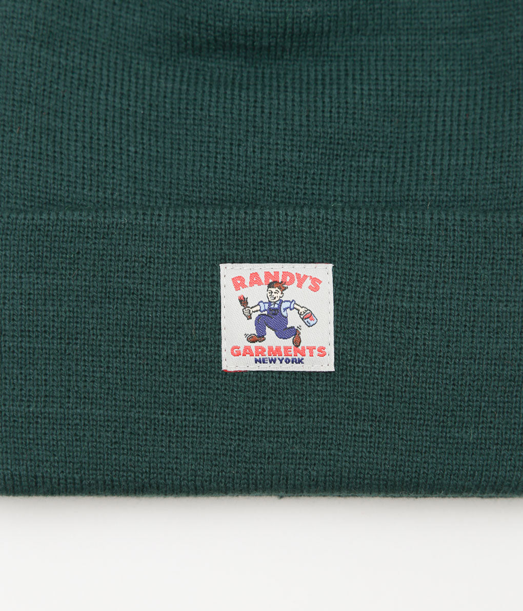 RANDY'S GARMENTS ''CUFF BEANIE'' (HUNTER GREEN)