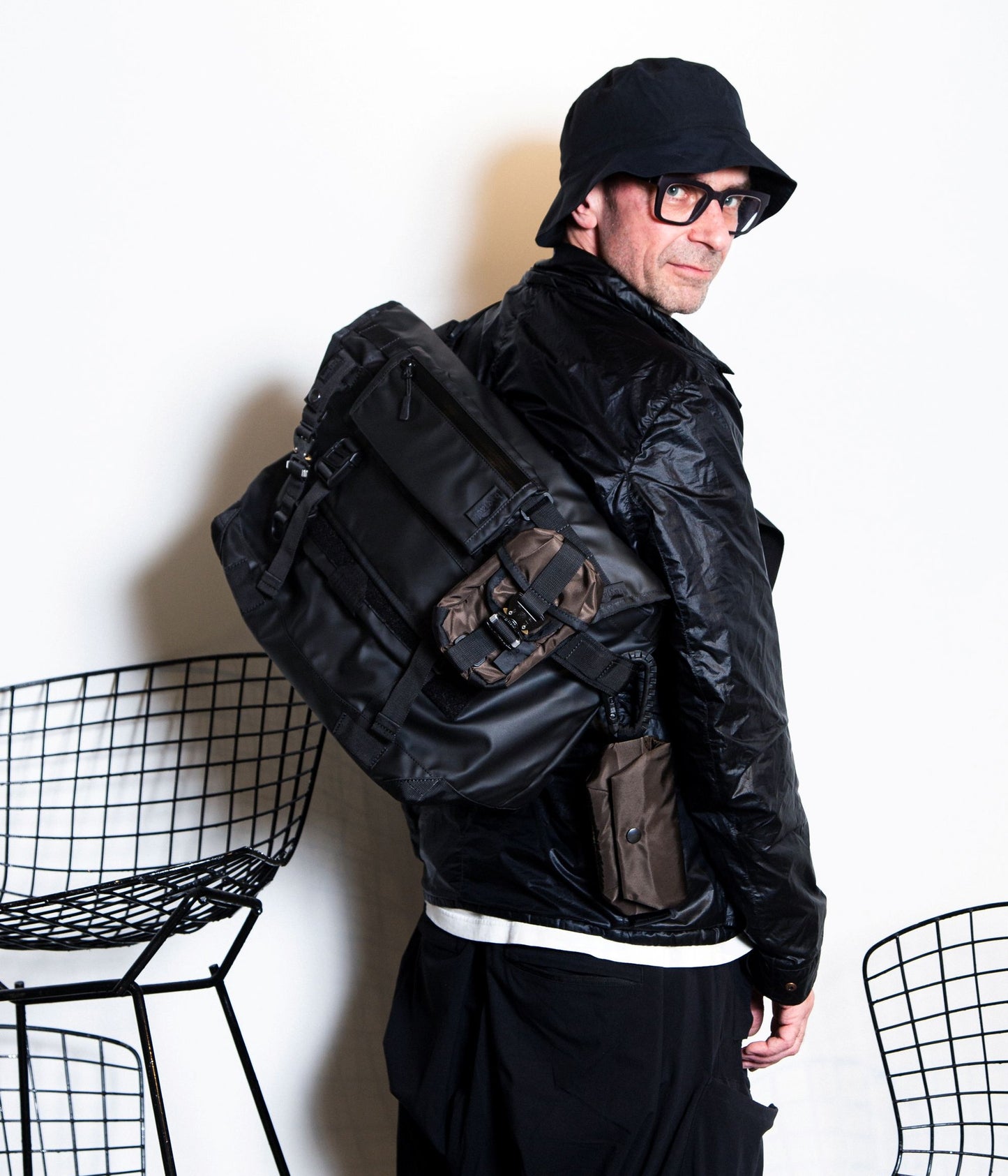 BAGJACK ''HNTR POUCH XS'' (NIPO BROWN)