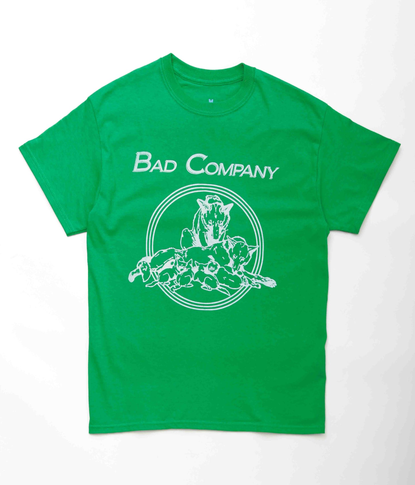 BLUESCENTRIC "BAD COMPANY T-SHIRT"(GREEN)