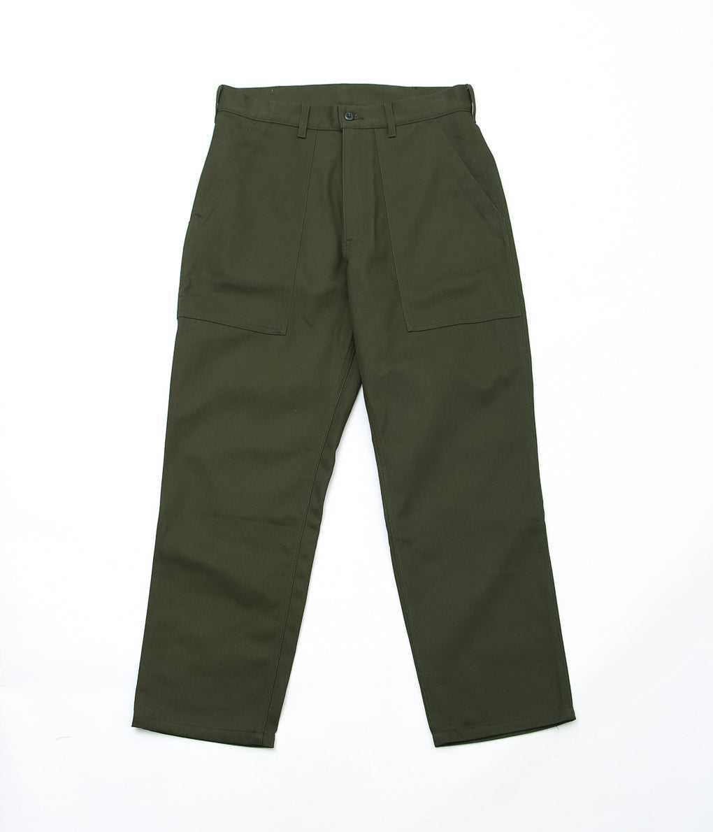 RANDY'S GARMENTS ''UTILITY PANT'' (DARK OLIVE TWILL)