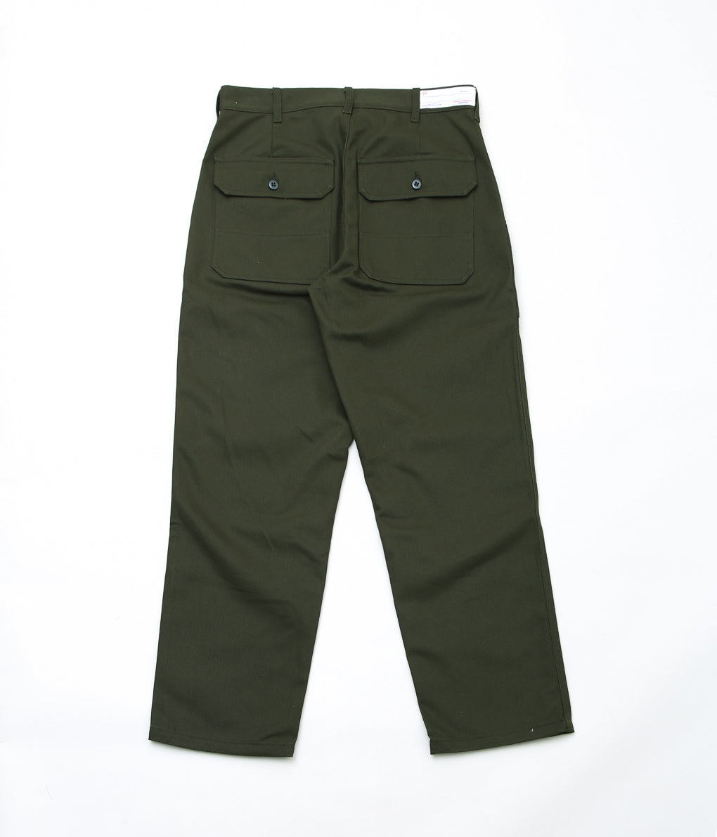 RANDY'S GARMENTS ''UTILITY PANT'' (DARK OLIVE TWILL)