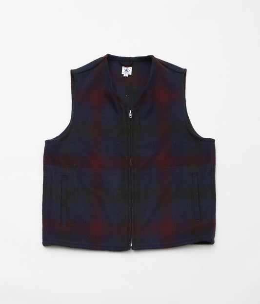 RANDY'S GARMENTS ''EASY VEST'' (PRINTED FLORAL WOOL)