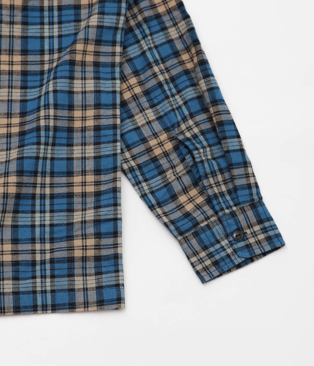 FILSON "ELK HEIGHTS CAMP SHIRT"(BLUE/BLACK KHAKI)