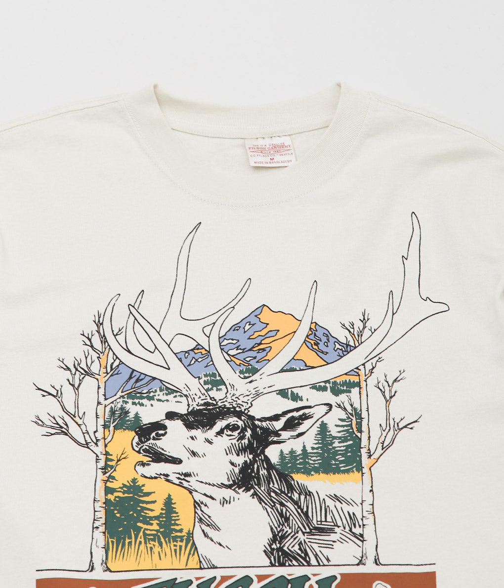 FILSON ''FRONTIER GRAPHIC T-SHIRT'' (BIRCH/ELK MOUNTAIN)