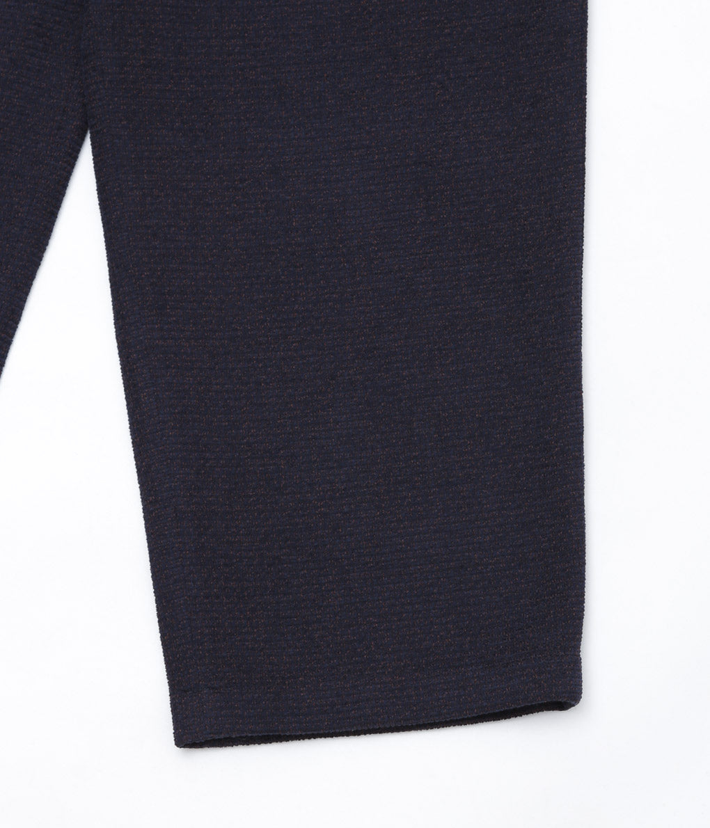 GORSCH ''WOOL RAYON VELVET EASY TROUSERS'' (NAVY)