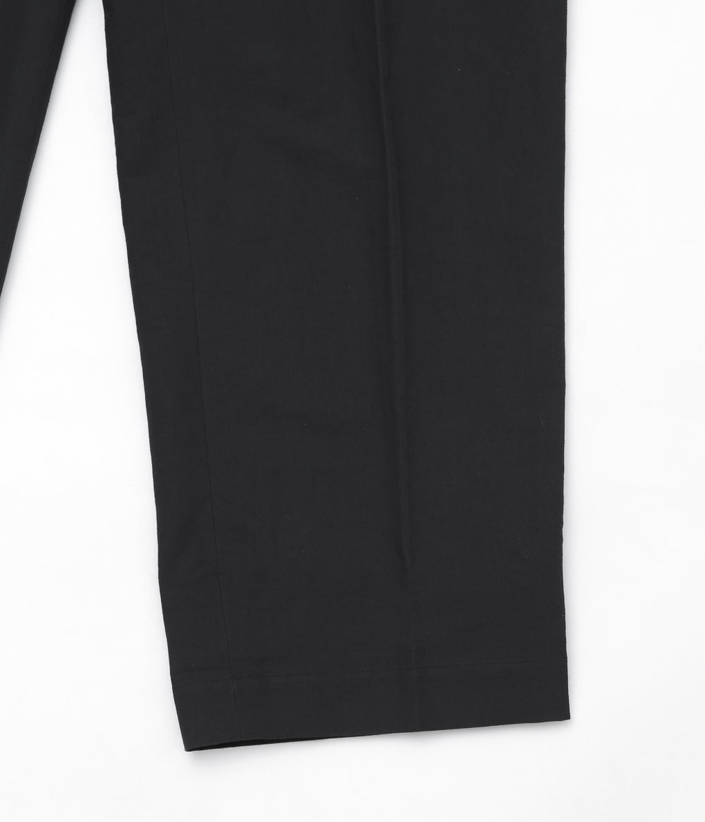 JOSEPH WALIA TAILORING COMPANY ''TROUSERS - COTTON / WASHI PAPER'' (BLACK)