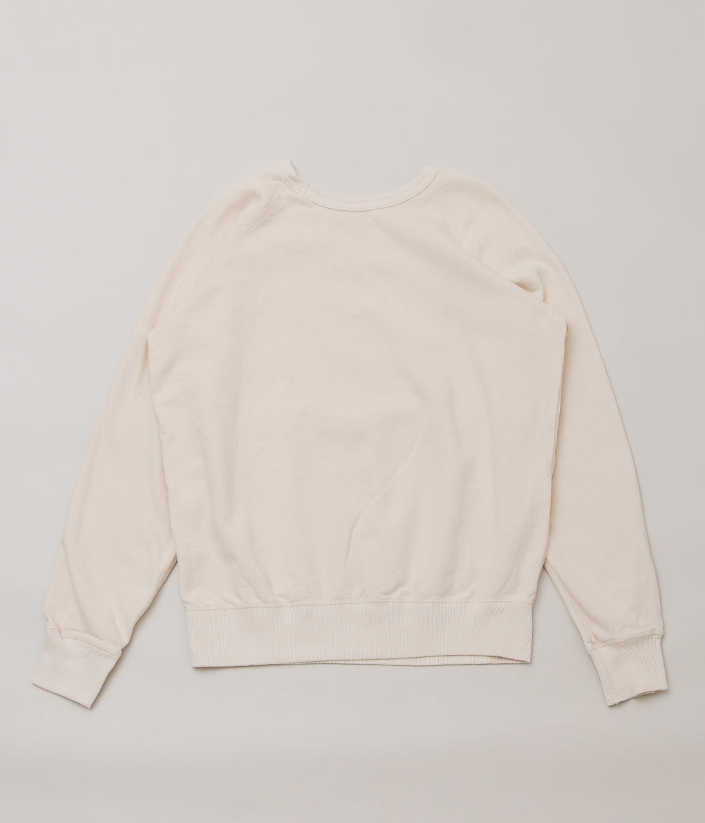 MIXTA ''BLTA SANDWICHES CREW NECK SWEAT'' (NATURAL)