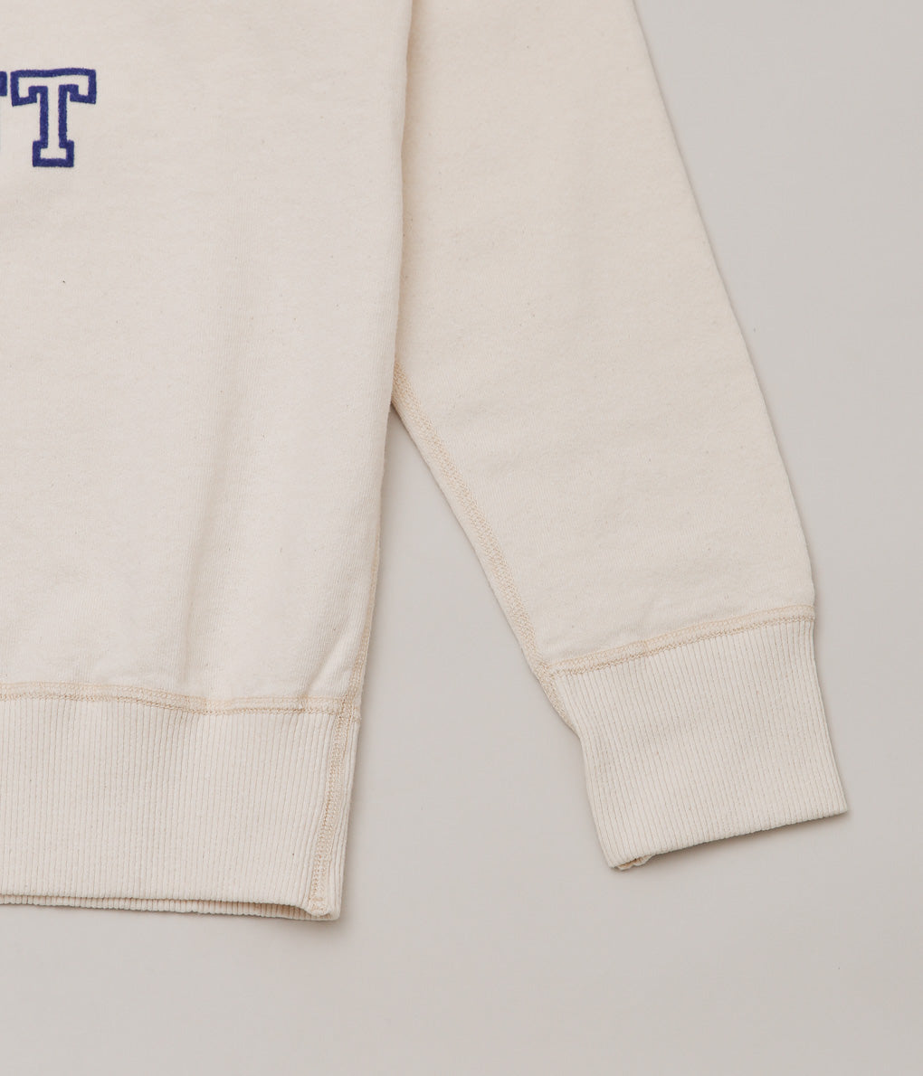 MIXTA ''TABBY CAT HANGOUT CREW SWEAT'' (NATURAL/BLUE)