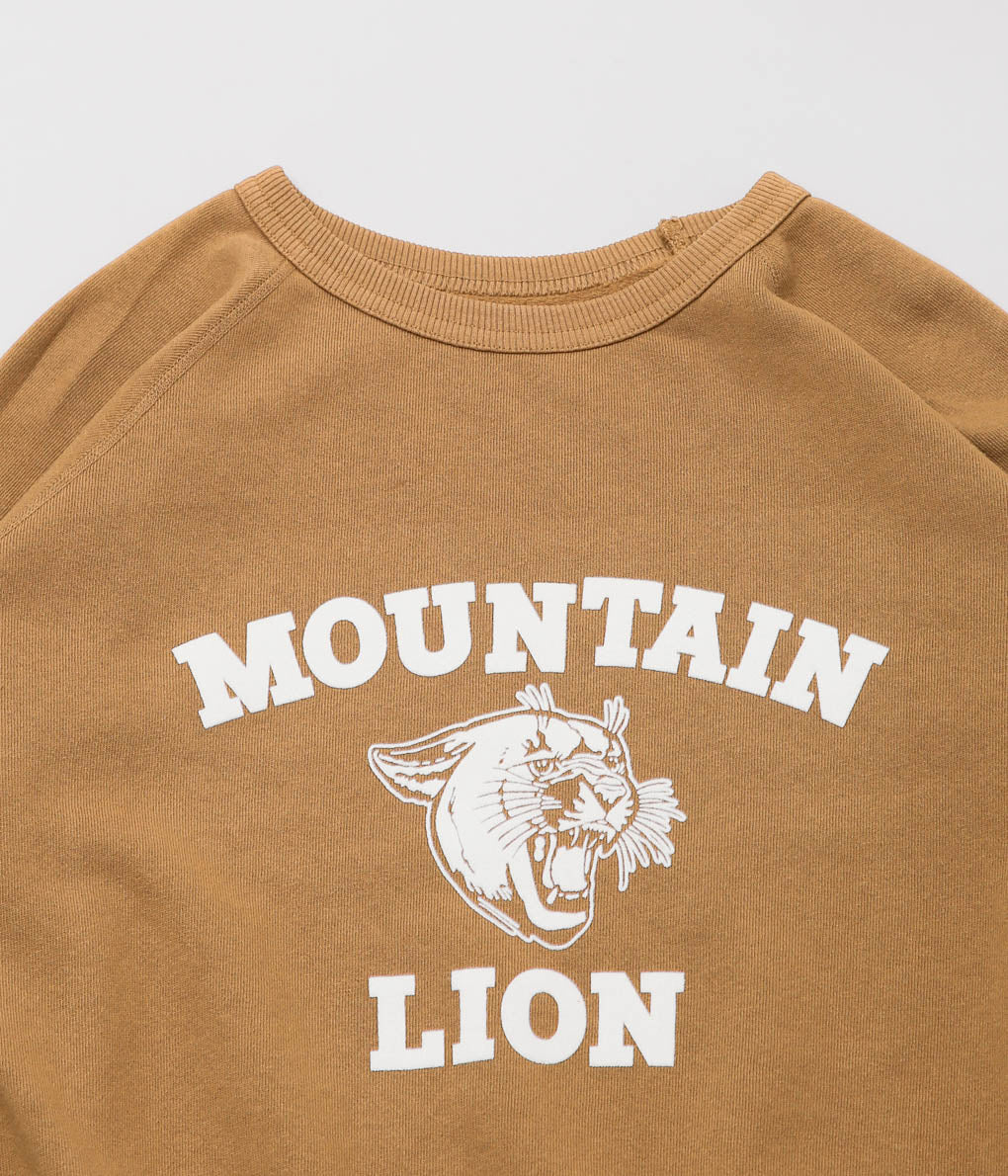 MIXTA ''MOUNTAIN LION CREW NECK SWEAT'' (CAMEL)