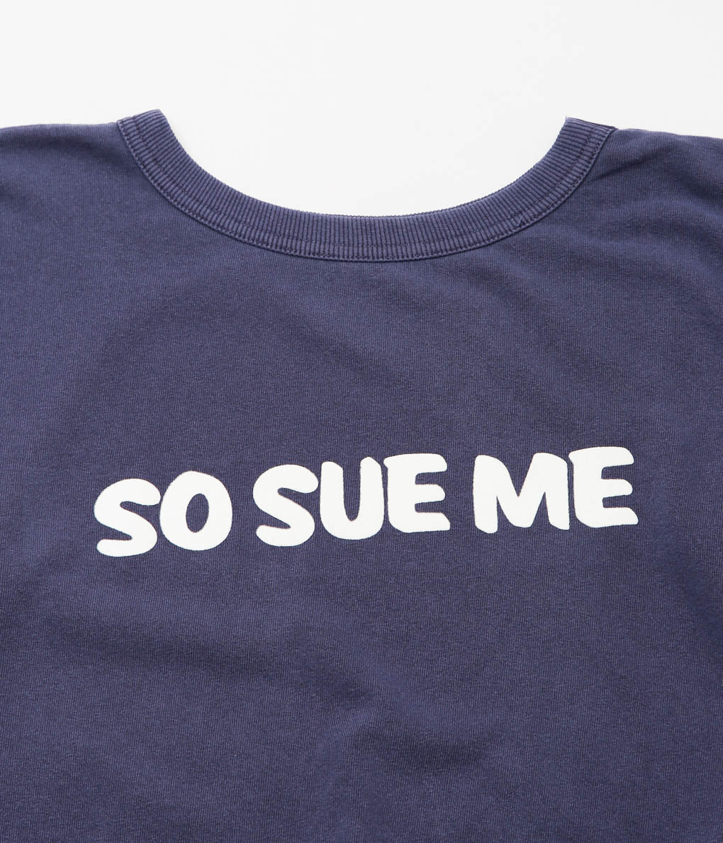 MIXTA ''SO SUE ME CREW SWEAT'' (NAVY)