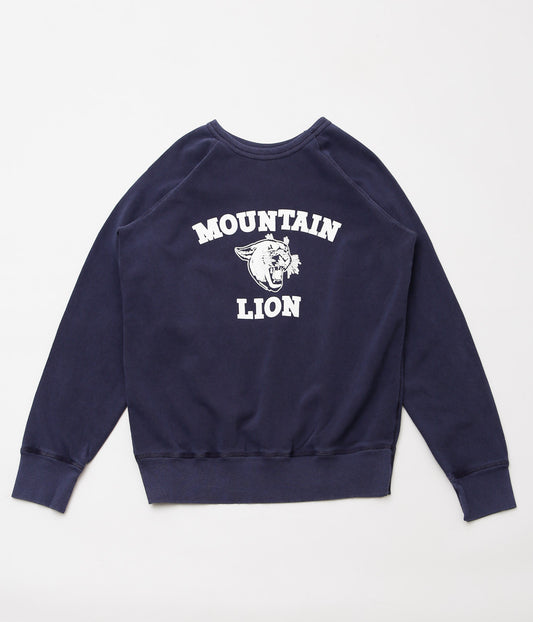 MITXA ''MOUNTAIN LION CREW NECK SWEAT'' (NAVY)