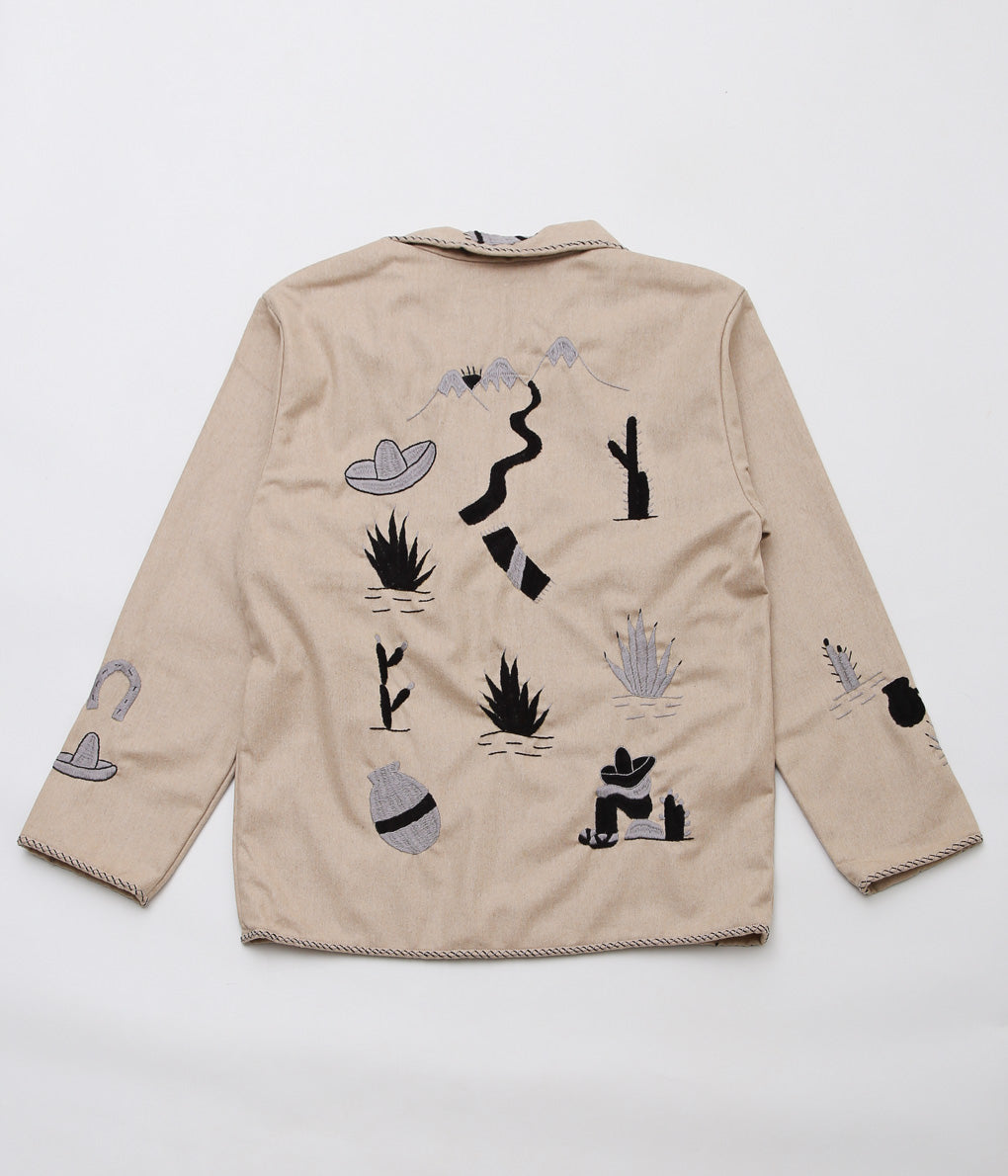 OAXACA ''SOUVENIR JACKET'' (KHAKI)