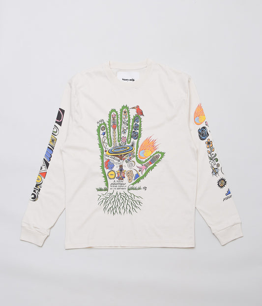 STORY MFG ''GRATEFUL TEE LS'' (STORY HAND)