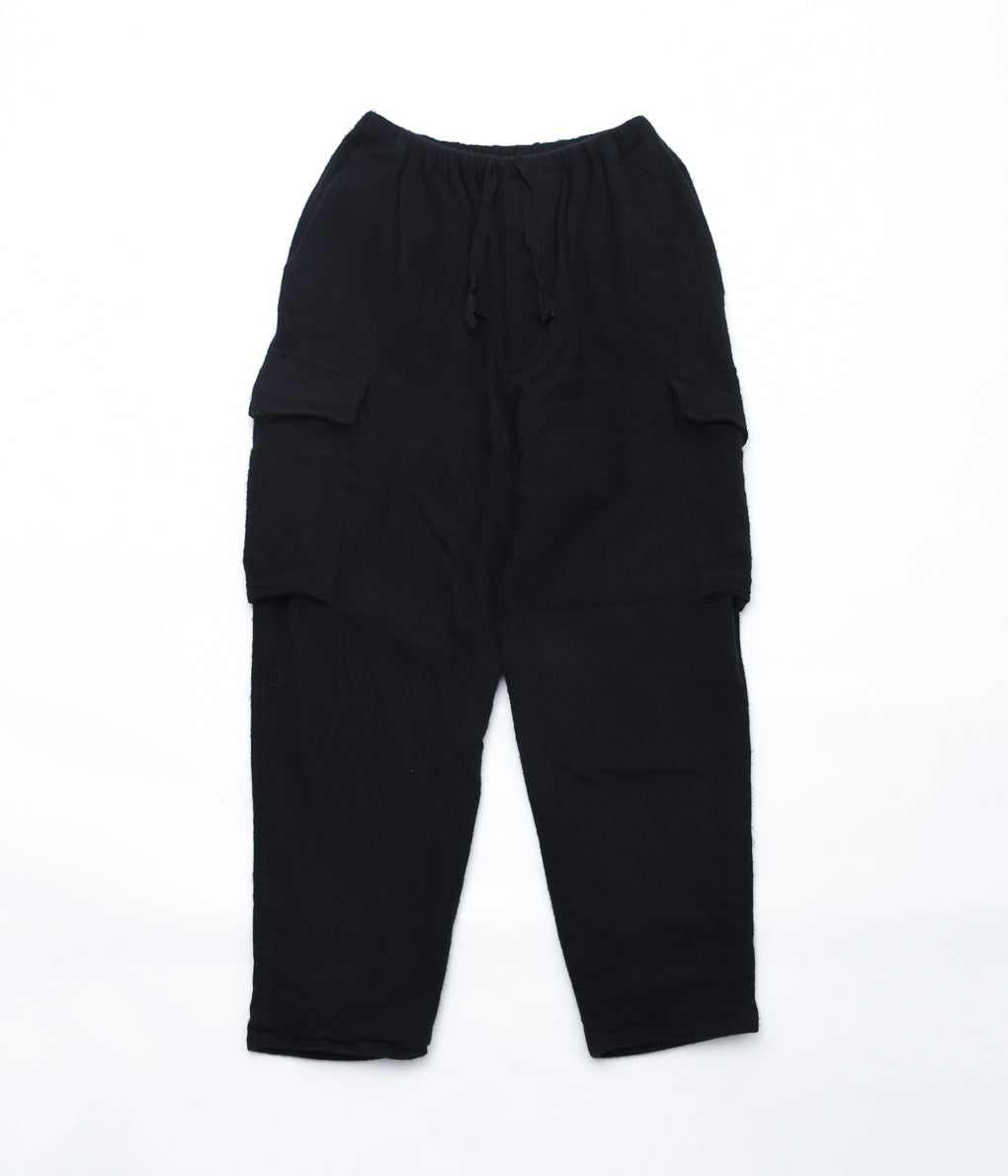 COMOLI ''Wool Shrinkage 6P Pants'' (BLACK)