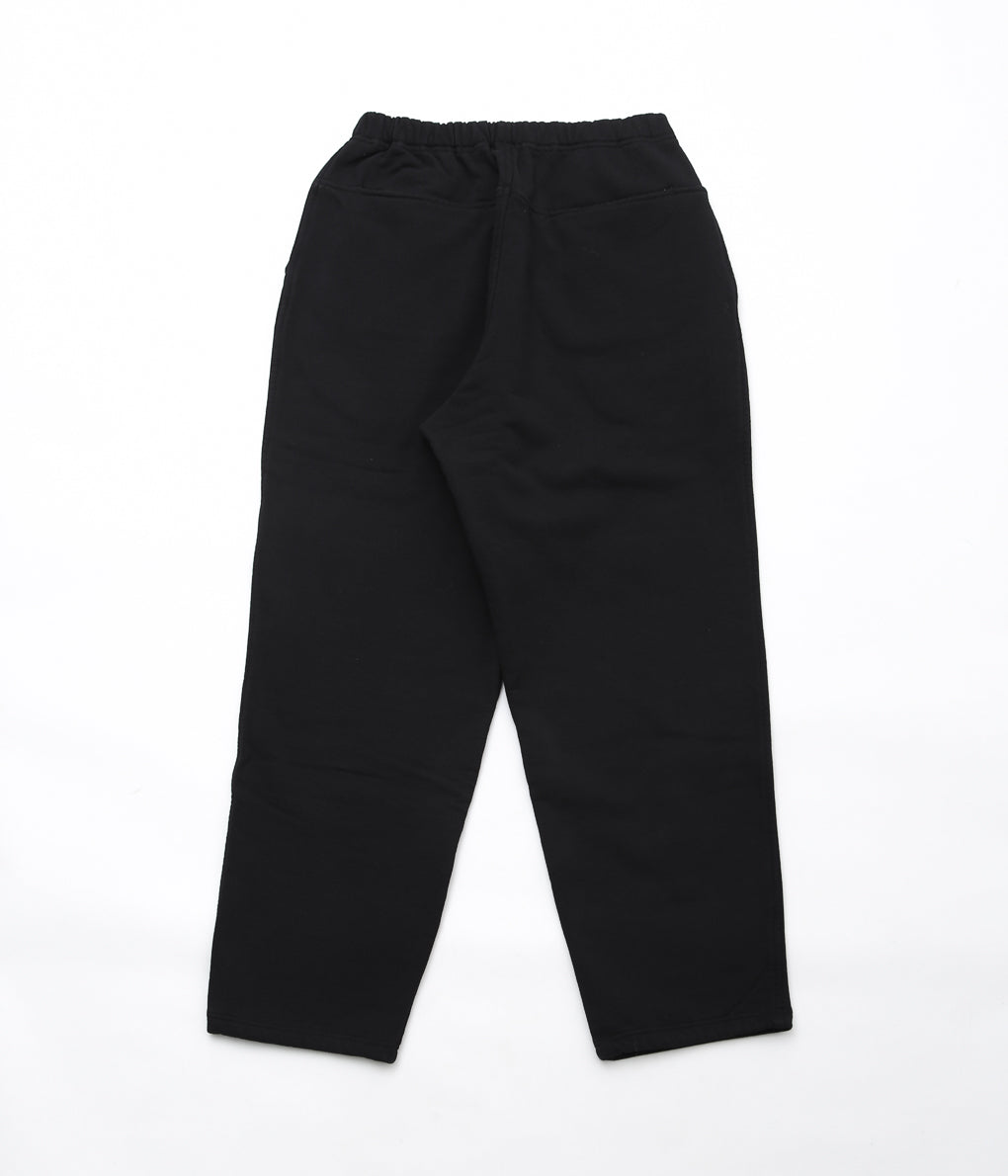 COMOLI ''コットン裏毛 パンツ'' (BLACK)