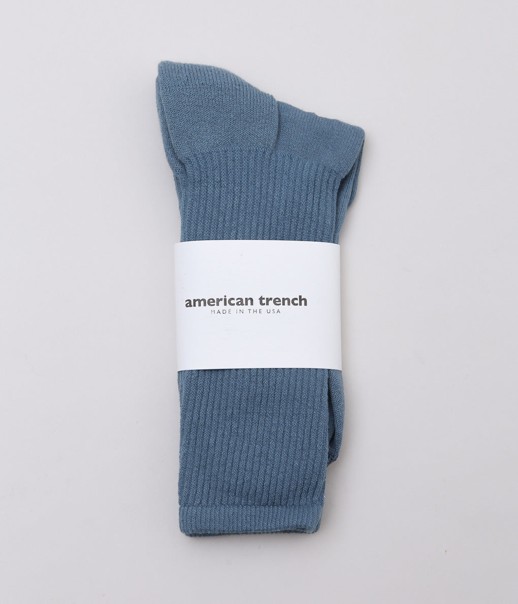 AMERICAN TRENCH "MIL-SPEC SPORT SOCK" (DENIM)