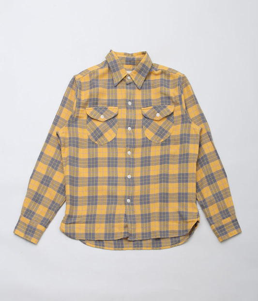 WYTHE ''WASHED FLANNEL WORKSHIRT ''(DAYBREAK)