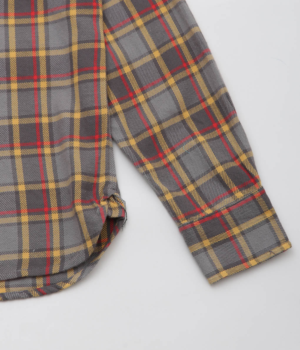 WYTHE ''WASHED FLANNEL WORKSHIRT'' (DUSK PLAID)