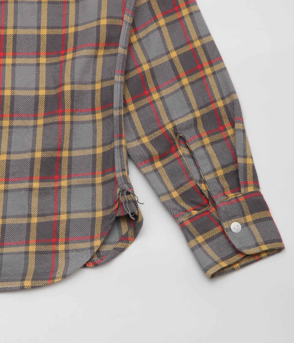 WYTHE ''WASHED FLANNEL WORKSHIRT'' (DUSK PLAID)