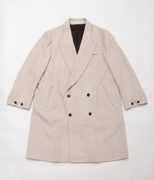 GORSCH ''CASHMERE PEAKED RAPEL DOUBLE COAT'' (CAMEL)