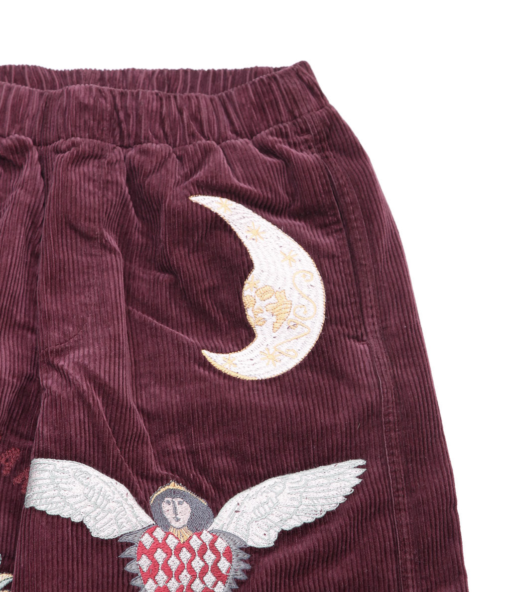 SAMUEL ZELIG ''FOLK PANT'' (BURGUNDY)