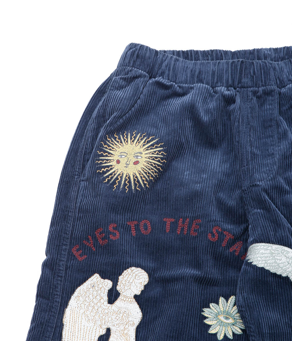 SAMUEL ZELIG ''FOLK PANT'' (NAVY)