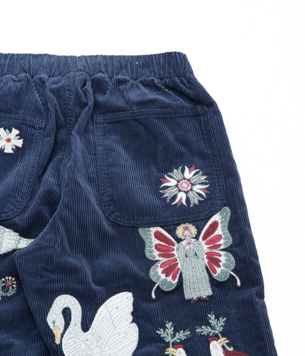 SAMUEL ZELIG ''FOLK PANT'' (NAVY)