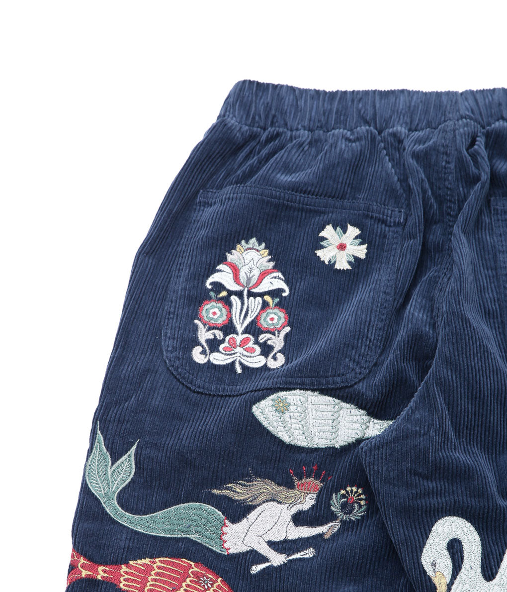 SAMUEL ZELIG ''FOLK PANT'' (NAVY)