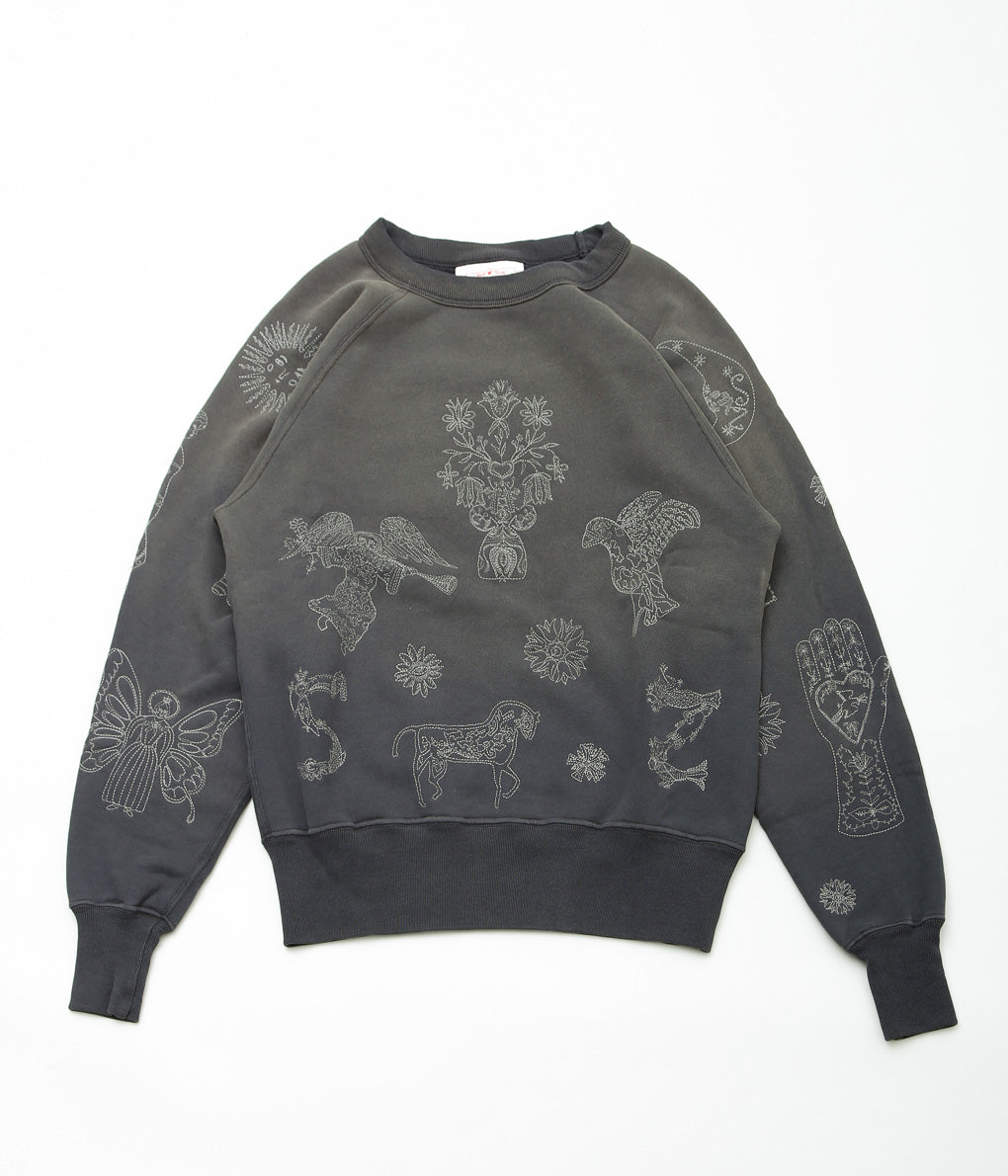 SAMUEL ZELIG ''WILLSON CREWNECK'' (CHARCOAL)