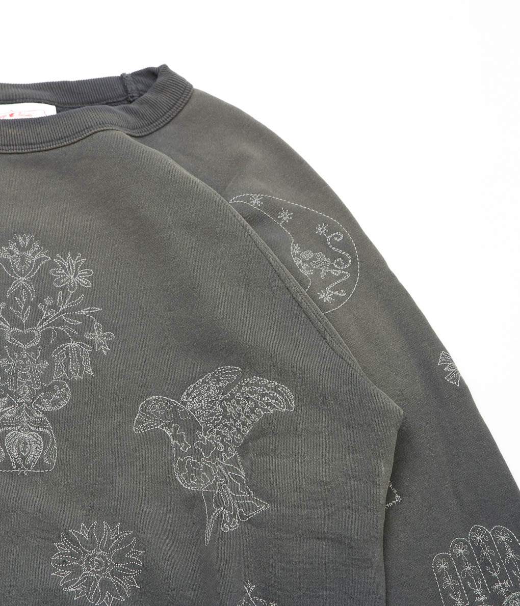 SAMUEL ZELIG ''WILLSON CREWNECK'' (CHARCOAL)