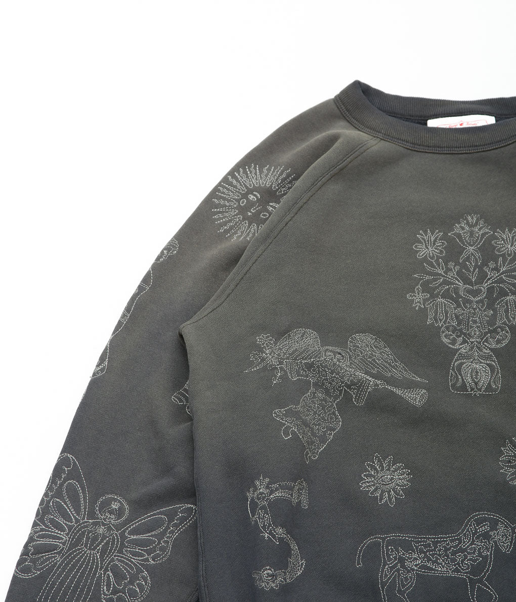 SAMUEL ZELIG ''WILLSON CREWNECK'' (CHARCOAL)