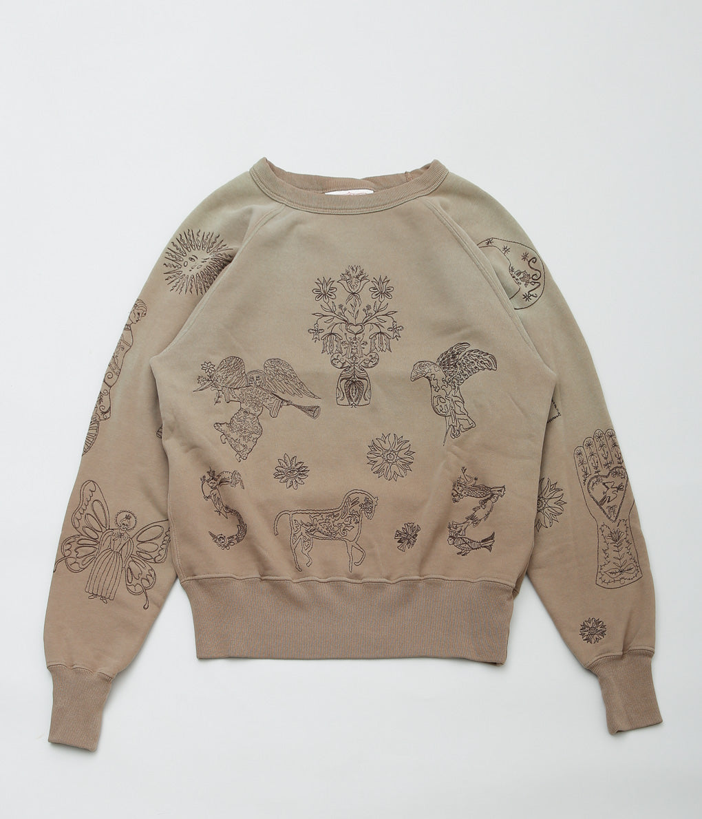 SAMUEL ZELIG ''WILLSON CREWNECK'' (TAUPE)