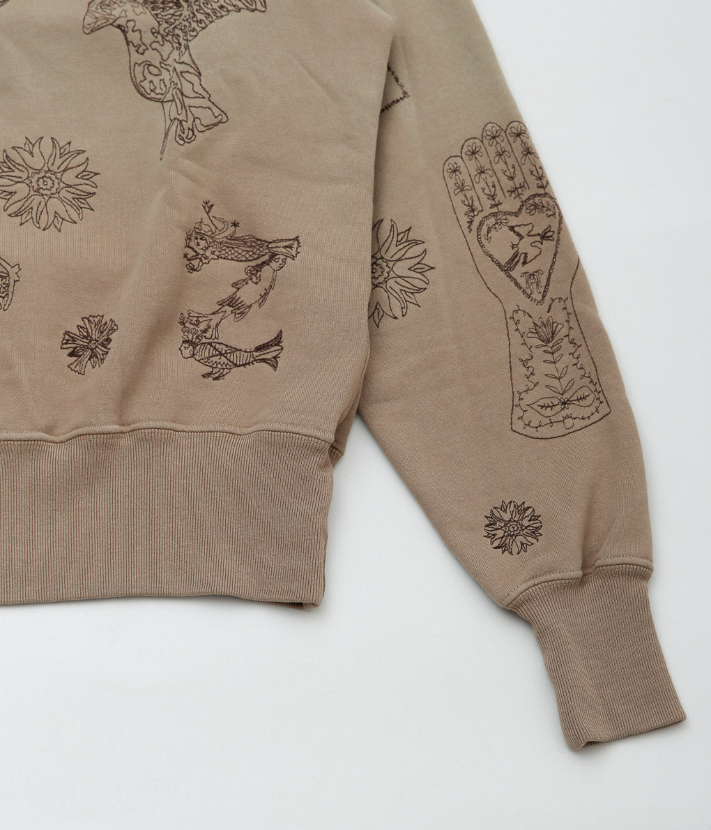 SAMUEL ZELIG ''WILLSON CREWNECK'' (TAUPE)