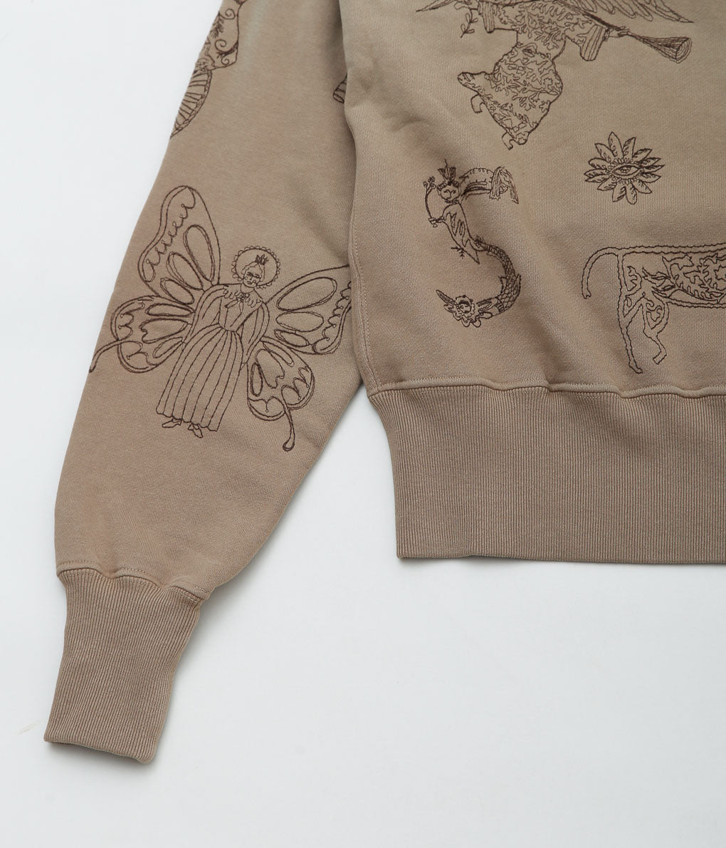 SAMUEL ZELIG ''WILLSON CREWNECK'' (TAUPE)